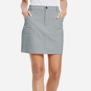 white sierra skort plus size